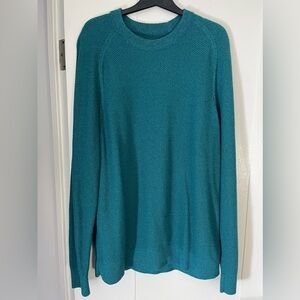 Lululemon Athletica Teal Knit Pullover